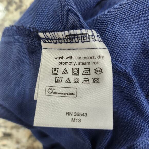 Calvin Klein Navy Long Sleeve Shirt - Picture 8 of 9